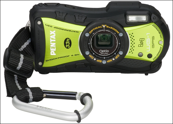 «Спортивный» фотоаппарат Pentax Optio WG-1 GPS (изображение производителя).