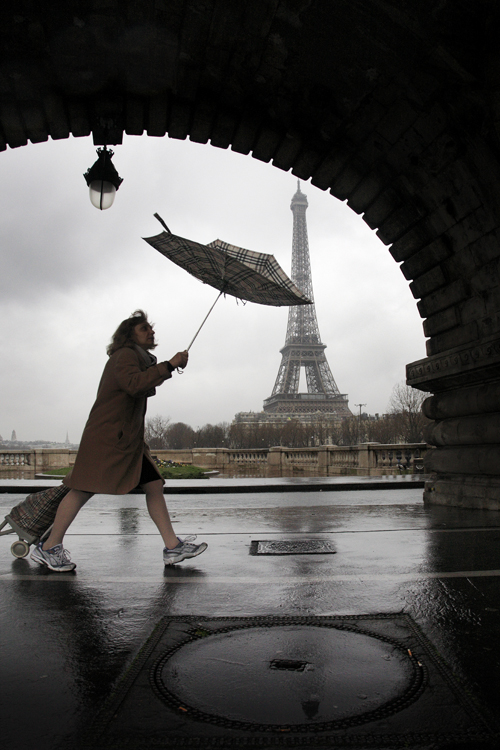 0076 Париж под дождем. Фотограф Кристоф Жакро