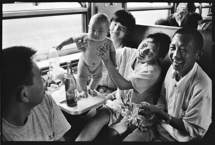 1683 Ван Фучунь: Фотосерия Китайцы в поезде
