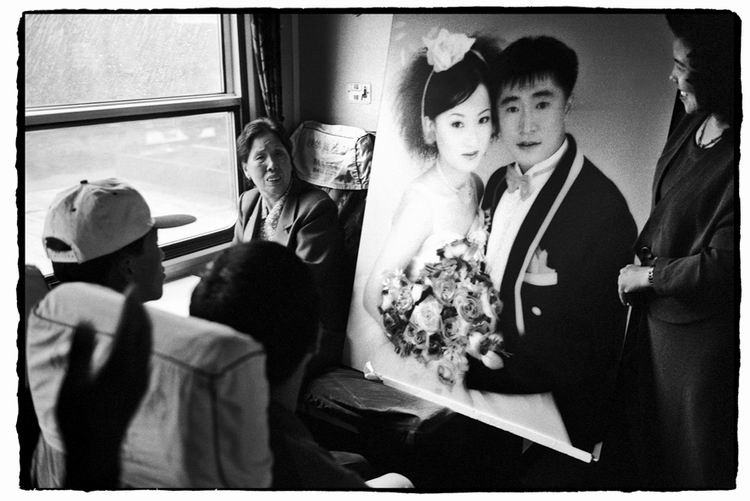 7125 Ван Фучунь: Фотосерия Китайцы в поезде