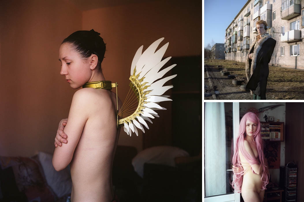 Калининград. Три кадра из фотоистории Марии Кожановой Заявленная отчужденность, посвященной молодежной субкультуре Косплей