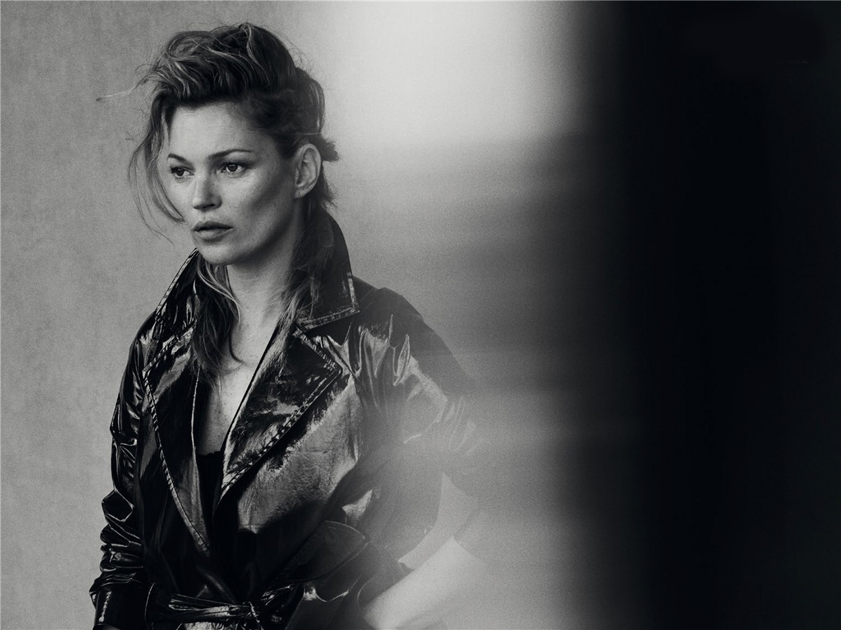 Мрак поглотил Кейт Мосс / Kate Moss by Peter Lindbergh in Vogue Italia january 2015