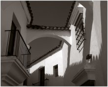 Испания, стены 2 / Барселона, Испанская деревня