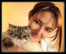 коткіны вочкі / Не, ты толькі паглядзі, якія ў яе вочкі! -- ...Котку здымалі, а яна не хацела пазіраваць :)