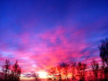 красный закат / ***