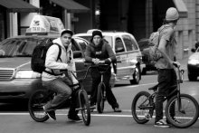 BMX³ / Rider'ы на сфетофоре