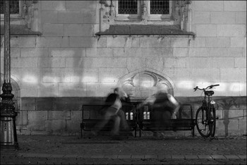 велосипед и двое с баночками / ***