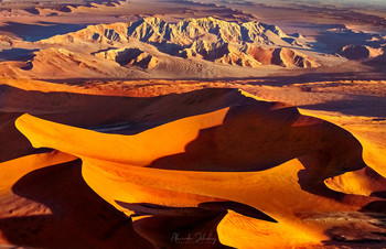 Краски Намиба II / Пустыня Намиб с вертолета