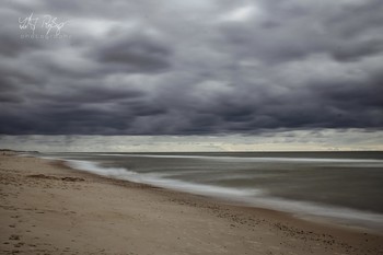 &nbsp; / Langzeitaufnahme am Strand in Dänemark
