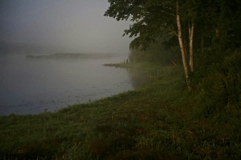 Рыбалка / Беларусь, утро, туман,