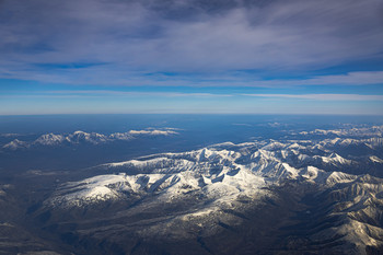 Саяны в синиве / Саяны в высоты 6000 м.