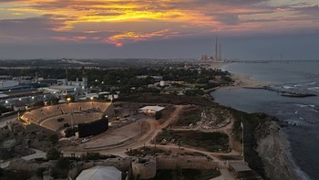 Кесарийский закат / Израиль.Кейсария