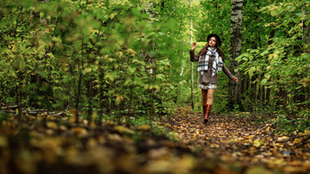 Светлый путь в осень / модель Кристина Полевая
платье предоставлено студией «Косплей»