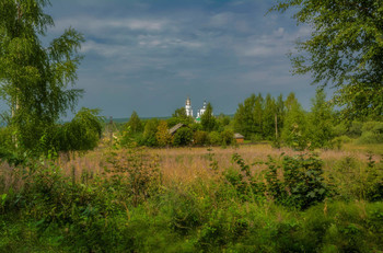 перед дождем / лето, Чухлома, Костромская область.