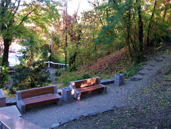 Осень в парке / Таганрог, парк у моря