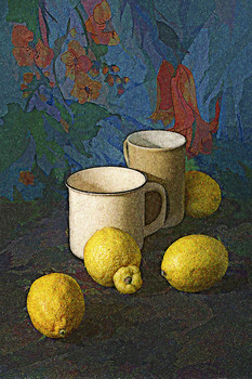 лимоны и платок / лимоны и платок