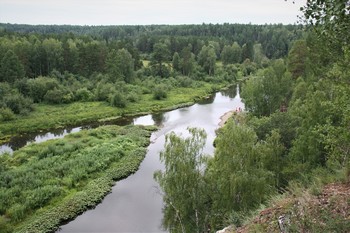 Оленьи ручьи, река Серга / Свердловская область