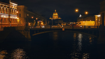 &nbsp; / Санкт-Петербург, Крюков канал, вид на Никольский Морской собор