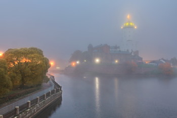Туманный Выборгский замок. / Туманные зарисовки