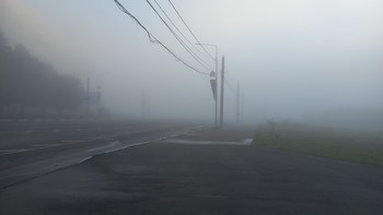 Туманное утро в Нижнем Новгороде / Туманное утро в Нижнем Новгороде