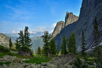 Ергаки, долина Тайгишонка / Красноярский край, Западные Саяны, хребет Ергаки, июль 2021 г.