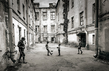 Питерские дети / старые дворы Санкт-Петербурга