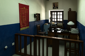 кабинет кума / Тобольская центральная тюрьма. Экстерьеры и интерьеры.