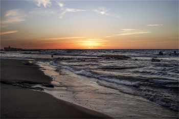 &nbsp; / Закат на Средиземном море