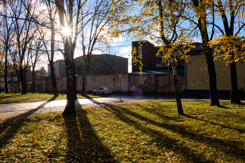 Утро в городе / Утро, Витебск.