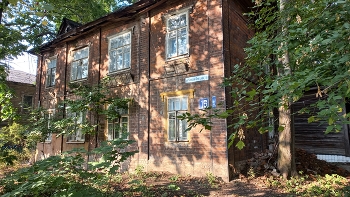 Деревянная застройка в Нижнем Новгороде / Деревянная застройка в Нижнем Новгороде