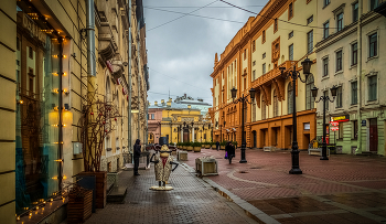 Ноябрь 2021 в Санкт-Петербурге # 04 / 18 ноября 2021. Санкт-Петербург, улица Малая Садовая.