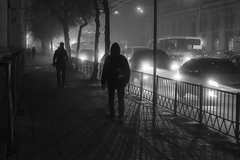 Ночные улицы...** / В городе Туманов