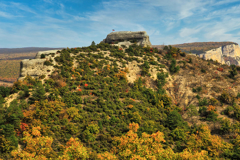 Гора Топшан / Крым, Танковое. Осень