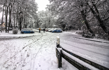 Падал мокрый снег / ***