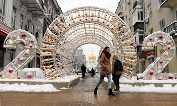 Предновогодний Ростов-на-Дону / Центральная часть города