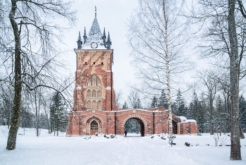 Царское Село. Павильон &quot;Шапель&quot;. / Декабрь 2021