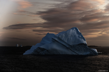 Вечерние айсберги / Антарктический вечер