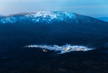 Сибирка на фоне Хребта / Южный Урал