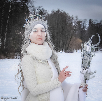 Портрет Снежной королевы / Проект &quot;Lady Ice&quot;