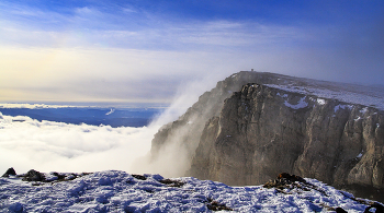 Эклизи-Бурун / Крым, Чатыр-Даг. Главная вершина массива - 1527 м