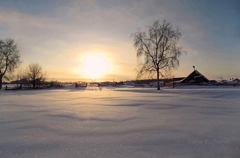 Деревенские мотивы / Томская область, село Нарым