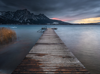 &nbsp; / dramatische Stimmung am Mondsee