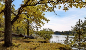 На берегу реки Осенней... / Октябрь.
