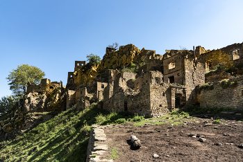 Руины аула Гамсутль / Дагестан