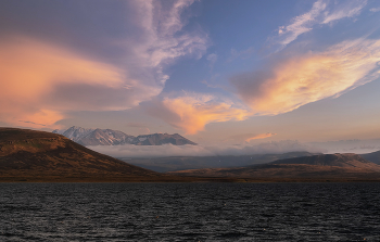 sunset light / Курилы в октябре.