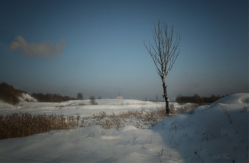 Зима за городом / Февраль