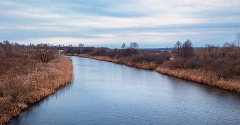 Река уходящая в осень. / ...