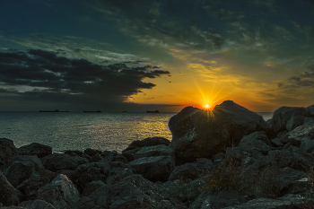 Во время заката / Севастополь