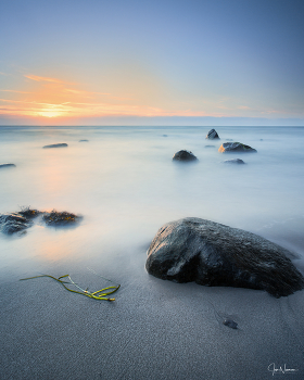 &nbsp; / Sundown at the coast of Rügen, Kap Arkona