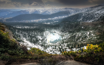Страна Ергаки / Красноярский край, природный парк Ергаки, озеро Радужное